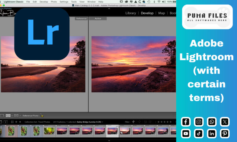 Adobe Lightroom (with certain terms)
